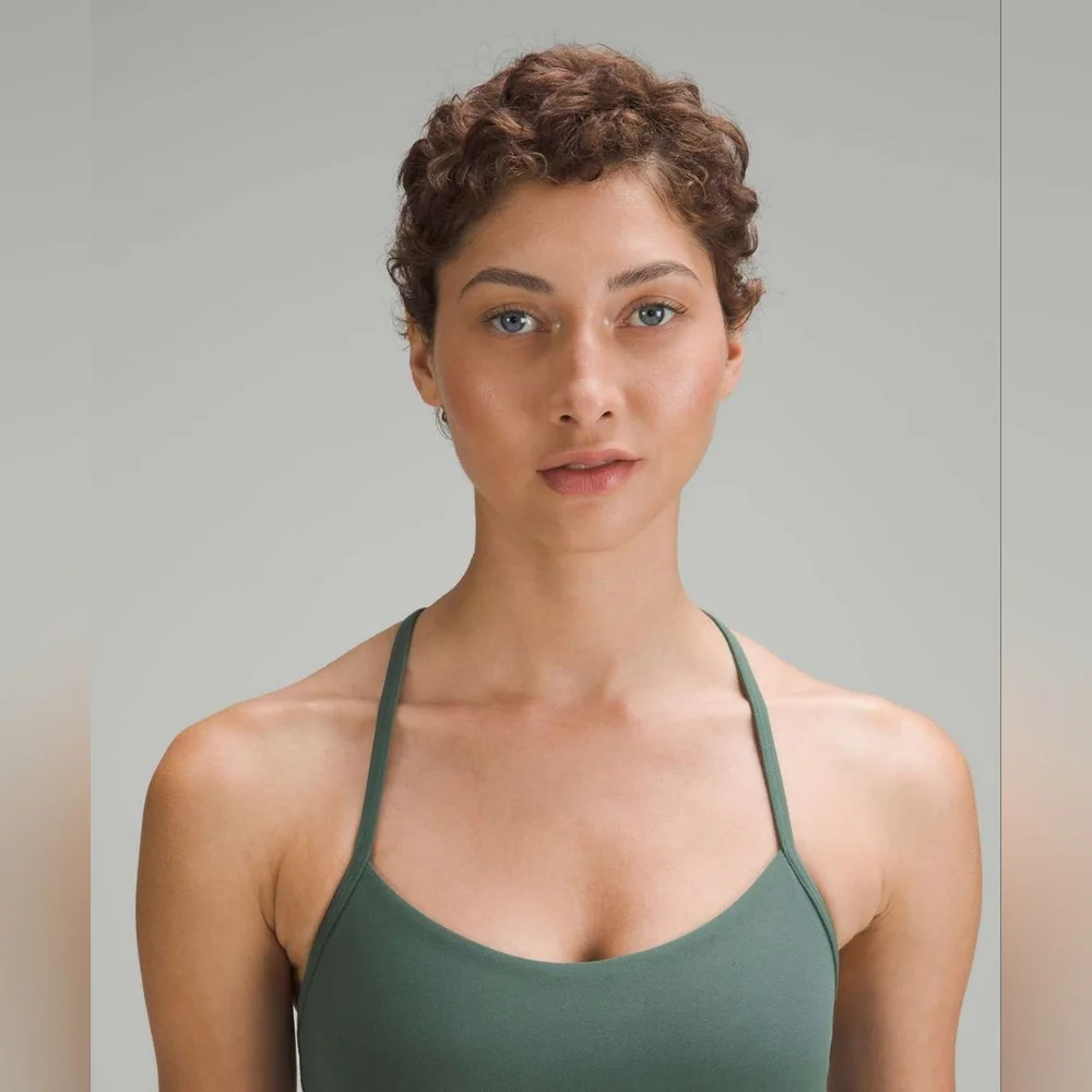 Lululemon Flow Y Bra Nulu (Dark Forest)Size 8_4